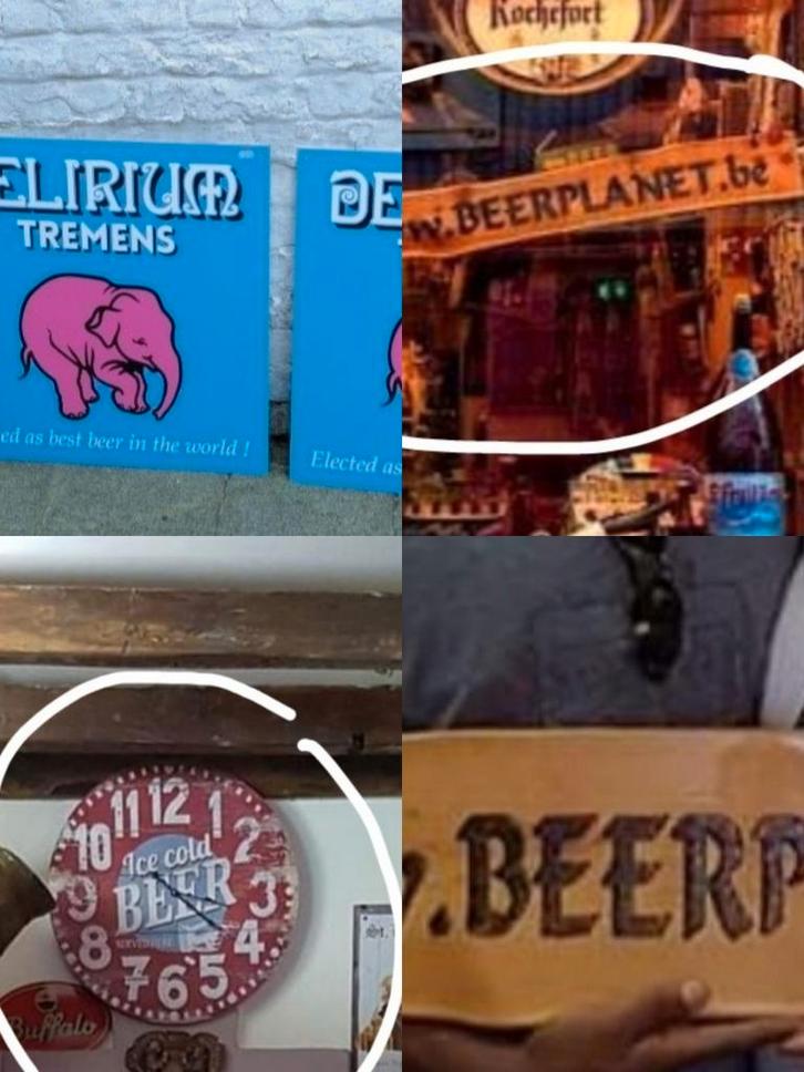 🎀 3 de Mes  DELIRIUM TREMENS Grandes Plaques Publicitaires, Verzamelen, Merken en Reclamevoorwerpen, Zo goed als nieuw, Reclamebord