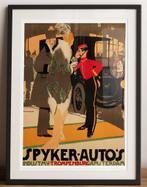 SPYKER Auto Art Deco Vintage Affiche Poster, Verzenden, Nieuw