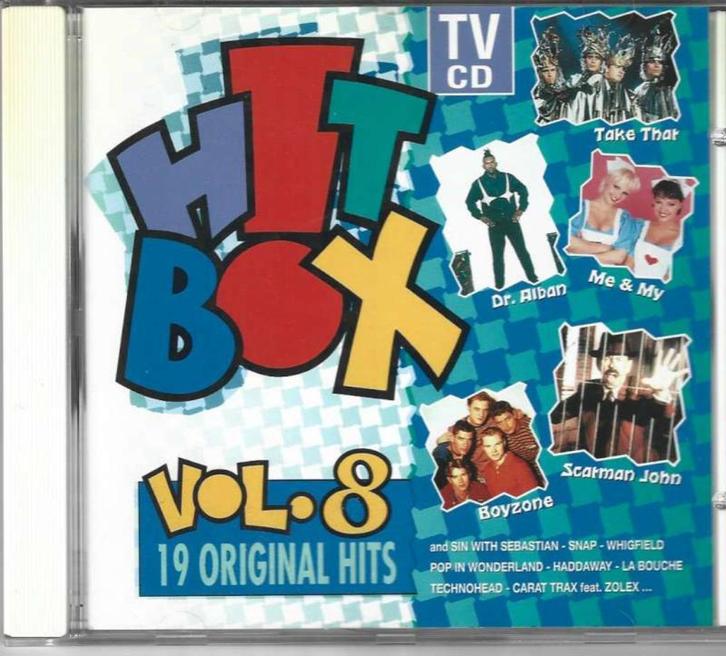 CD Hitbox '95 Vol.8, Cd's en Dvd's, Cd's | Rock, Zo goed als nieuw, Poprock, Ophalen of Verzenden