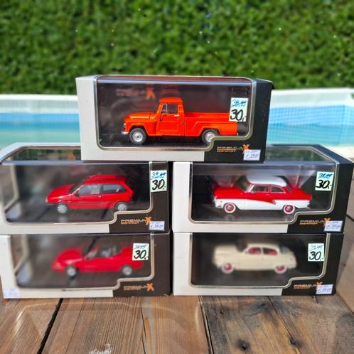 5 x 1/43 PremiumX modellen (Ford-Fiat-Volvo-Saab), Hobby en Vrije tijd, Modelauto's | 1:43, Nieuw, Auto, Overige merken, Ophalen of Verzenden