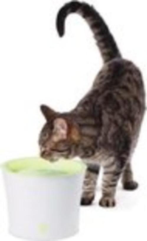 Drinkfontein Catit - Wit Groen - 3L, Dieren en Toebehoren, Kattenvoerbakken en Drinkbakken, Gebruikt, Ophalen