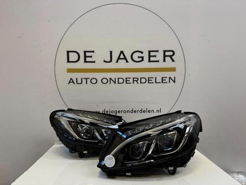 MERCEDES C KLASSE W205 ILS KOPLAMPEN A2059068701 A2059063204, Auto-onderdelen, Verlichting, Mercedes-Benz, Gebruikt