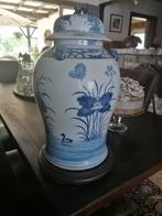 Chinese vaas, Maison & Meubles, Accessoires pour la Maison | Vases, Comme neuf, Bleu, Enlèvement, Moins de 50 cm