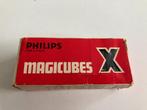 Oud doosje Philips Magicubes + 1 cube + 1 Cube GE USA, Flitser, Ophalen of Verzenden, 1960 tot 1980