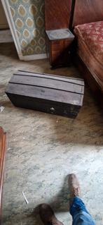 Antieke houten kist, Huis en Inrichting, Woonaccessoires | Kisten, Ophalen, Zo goed als nieuw