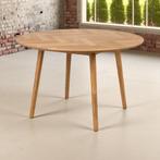 Eettafel diameter 120 hoogte 75cm Eik, Huis en Inrichting, Ophalen, Nieuw, 100 tot 150 cm, 100 tot 150 cm