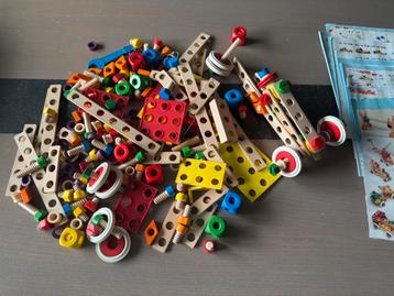 Houten meccano set Baufix, Enlèvement, Comme neuf