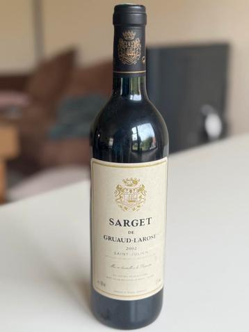 SARGET DE GRUAUD LAROSE 2e vin 2002 beschikbaar voor biedingen