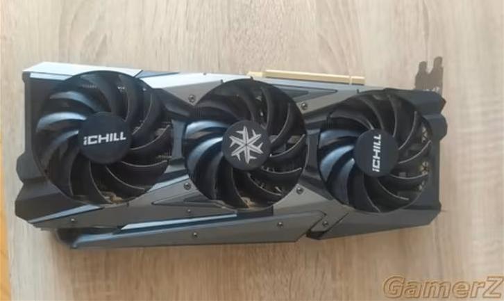 innod3d rtx 3070ti ichill x4 8 GB, Computers en Software, Videokaarten, Zo goed als nieuw, Nvidia, PCI-Express 4.0, GDDR6, HDMI