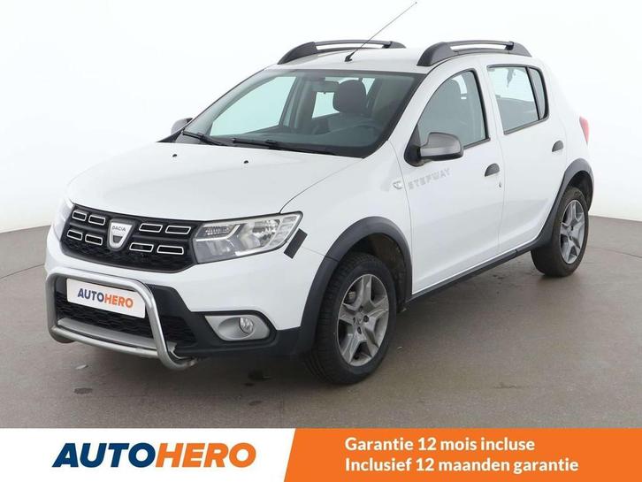 Dacia Sandero 0.9 TCe Stepway Prestige (bj 2017), Auto's, Dacia, Te koop, Sandero Stepway, ABS, Airbags, Bluetooth, Boordcomputer