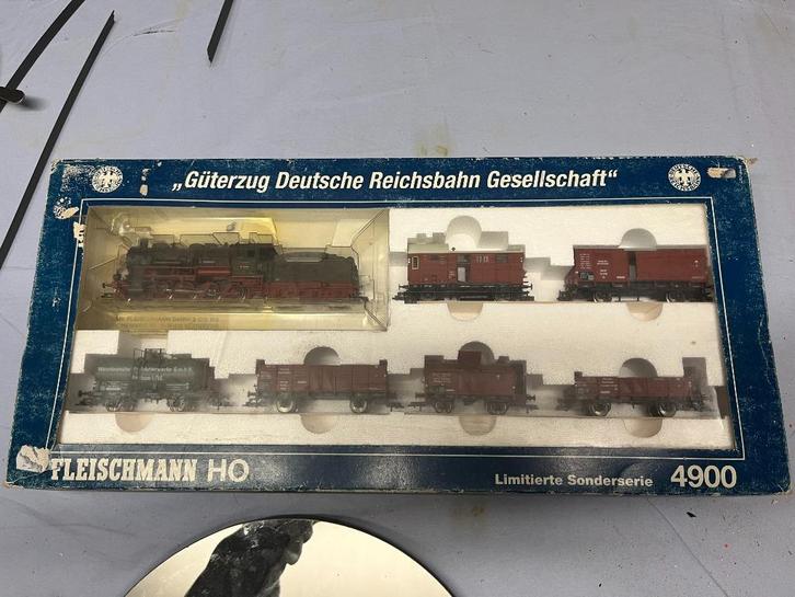Fleischmann HO „Guterzug DRG 4900" treinstel, Hobby en Vrije tijd, Modeltreinen | H0, Zo goed als nieuw, Treinset, Gelijkstroom