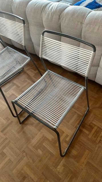 3x Vintage IKEA Melker stoelen (Lisa Norinder) beschikbaar voor biedingen