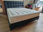 BOXSPRINGBED GOLD FYLDS, Ophalen, Gebruikt, Twijfelaar, 180 cm