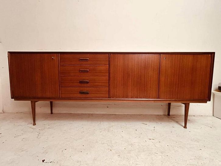 Retro/Vintage sideboard dressoir Van Pelt, Huis en Inrichting, Kasten | Dressoirs, Zo goed als nieuw, Ophalen