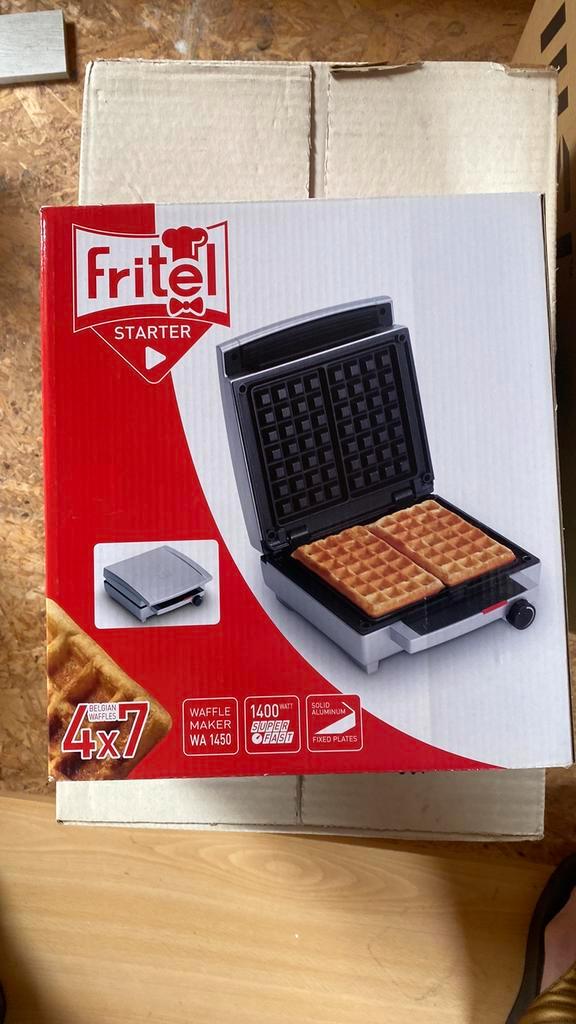 Nieuw fritel wafelijzer, Elektronische apparatuur, Wafelijzers, Nieuw, Ophalen