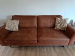 Lederlook cognac zetel, zeer goede staat, perfect onderhoud., Huis en Inrichting, Zetels | Zetels, Ophalen