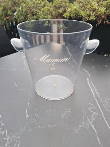 Koelemmer champagne MUMM beschikbaar voor biedingen