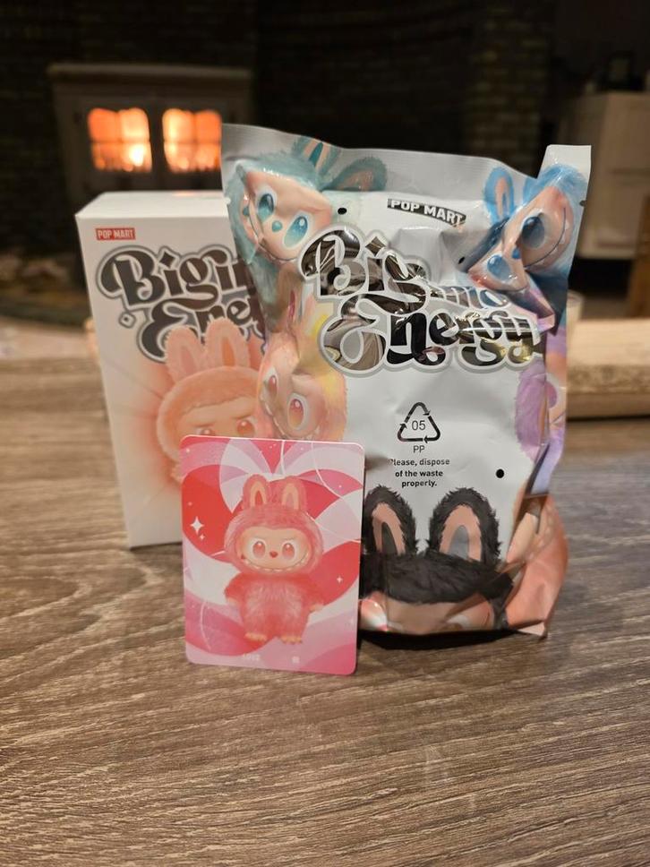 Popmart Labubu aime l'énergie, Collections, Porte-clés, Enlèvement ou Envoi