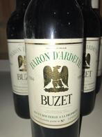 6 flessen Buzet - Baron d’Ardeuil 1994 - Rood, Rode wijn, Frankrijk, Ophalen