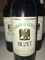 6 flessen Buzet - Baron d’Ardeuil 1994 - Rood, Ophalen, Frankrijk, Rode wijn