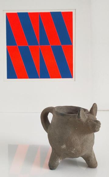 Terracotta MOCHE/PRE-COLOMBIAANSE etniciteit beschikbaar voor biedingen