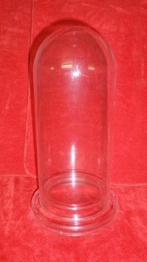 Oude glazen stolp op glazen sokkel, Maison & Meubles, Accessoires pour la Maison | Cloches, Comme neuf, Enlèvement ou Envoi