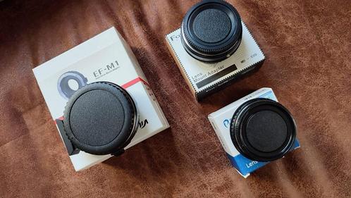 Lens Adapters en Speedboosters Canon EF - korting !, Audio, Tv en Foto, Foto | Lenzen en Objectieven, Zo goed als nieuw, Ophalen of Verzenden