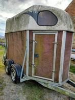 Van chevaux, Animaux & Accessoires, Chevaux & Poneys | Semi-remorques & Remorques, Enlèvement, Utilisé, Bois, Remorque 2 chevaux