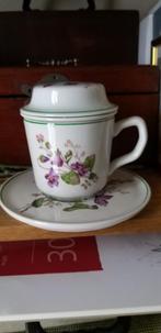 Sachet à thé en porcelaine Pillivuyt, Enlèvement ou Envoi, Comme neuf, Porcelaine