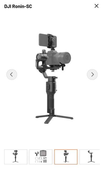 Dji ronin rs  gimball - NOOIT gebruikt beschikbaar voor biedingen