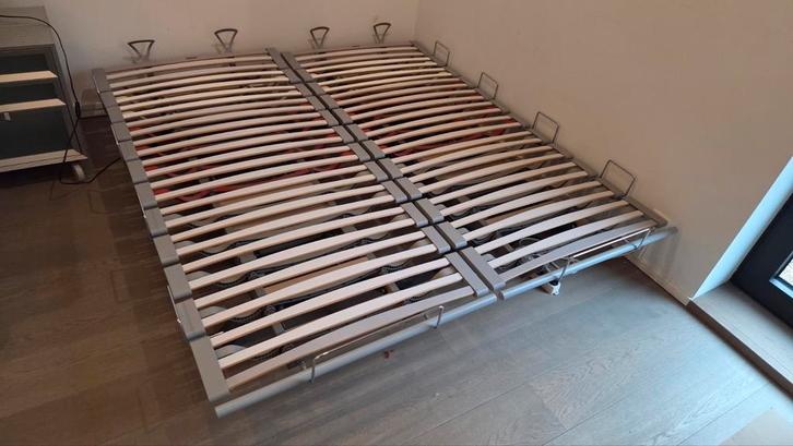 SwissFlex, Huis en Inrichting, Slaapkamer | Matrassen en Bedbodems, Zo goed als nieuw, Bedbodem, 90 cm, 200 cm, Tweepersoons, Ophalen