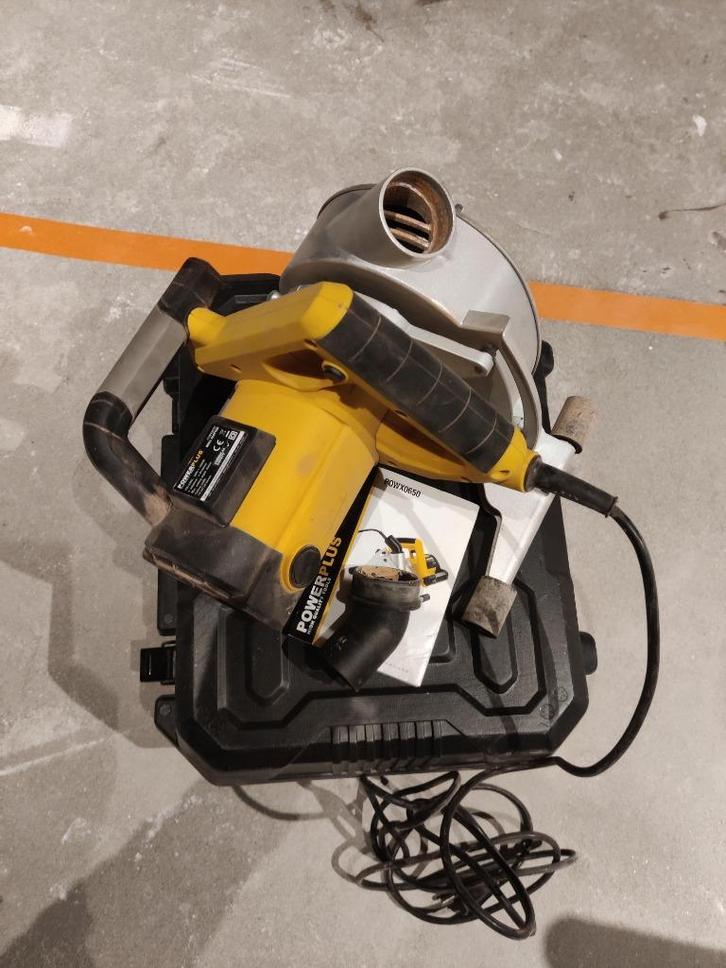 muurfrees / sleuvenfrees powerplus, Doe-het-zelf en Bouw, Gereedschap | Freesmachines, Zo goed als nieuw, Elektrisch, Muurfrees