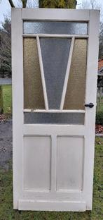 Oude deur, Ophalen, Gebruikt, Glas, Binnendeur