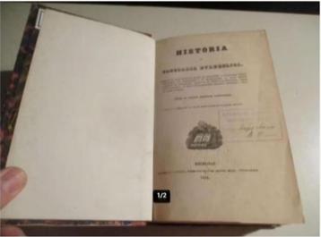 Livre ancien - historica et concordia evangelica - 1842