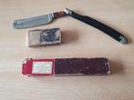 Couteau de coiffeur - rasoir - authentique - ancien - endomm, Antiquités & Art, Enlèvement ou Envoi