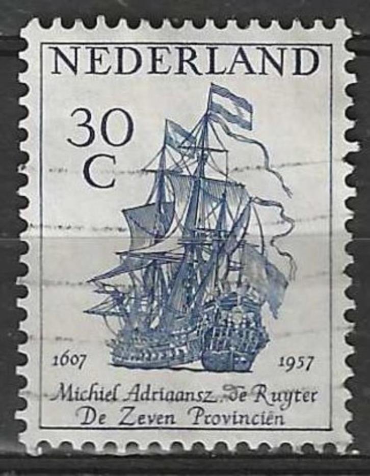 Nederland 1957 - Yvert 672 - Admiraal De Ruyter (ST), Postzegels en Munten, Postzegels | Nederland, Gestempeld, Verzenden