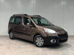 Peugeot partner tepee/2014/airco/214dkm/carpass/diesel/1.6/, Auto's, Euro 5, Stof, Zwart, Bruin