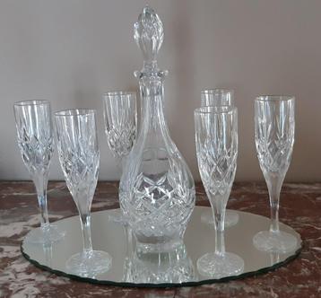 Glazen + karaf, Antiek en Kunst, Antiek | Glaswerk en Kristal, Ophalen