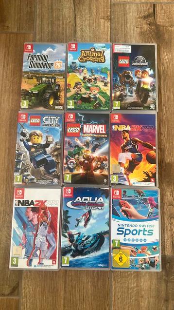Nintendo switch games beschikbaar voor biedingen