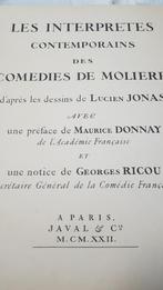Les interprètes contemporains des comédies de Molière, Collections, Illustrations de cahiers de poésies, Envoi