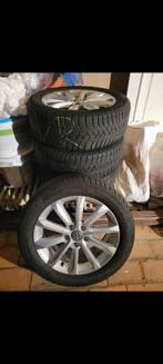 Winterbanden op velg passat b8, Auto-onderdelen, Banden en Velgen, Ophalen, Gebruikt, Banden en Velgen, 17 inch