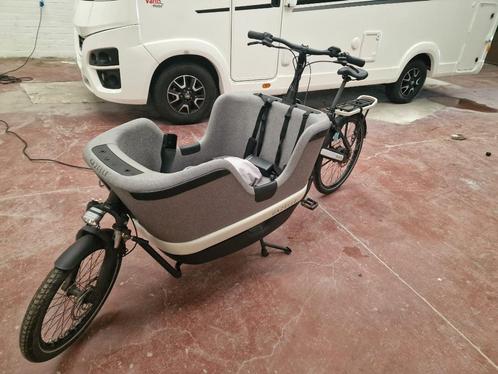 bakfiets Gazelle Makki Load HMB 49 Black, Fietsen en Brommers, Fietsen | Bakfietsen, Zo goed als nieuw, Gazelle, 2 kinderen, Elektrisch