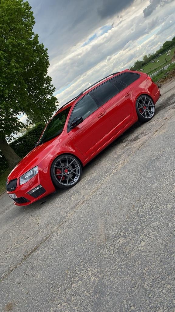 Skoda octavia rs combi 230pk dsg 2017, Auto's, Skoda, Particulier, Octavia, LED verlichting, Benzine, Euro 6, Break, 5 deurs, Automaat