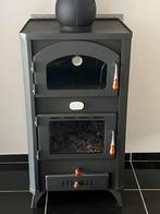 Houtkachel met oven op cv, Huis en Inrichting, Kachels, Ophalen, Zo goed als nieuw, Houtkachel