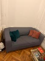 Zetel Ikea grijs, Huis en Inrichting, Zetels | Zetels, Ophalen, Gebruikt, Driepersoons, Rechte bank