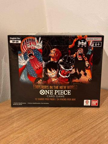 One Piece - OP-09 Emperors in the New World Boosterbox beschikbaar voor biedingen