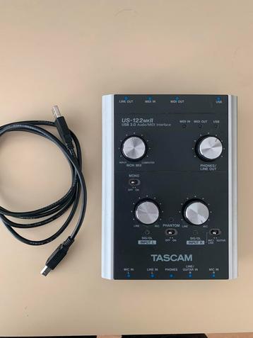 Tascam US-122MKII, Enlèvement ou Envoi, Utilisé