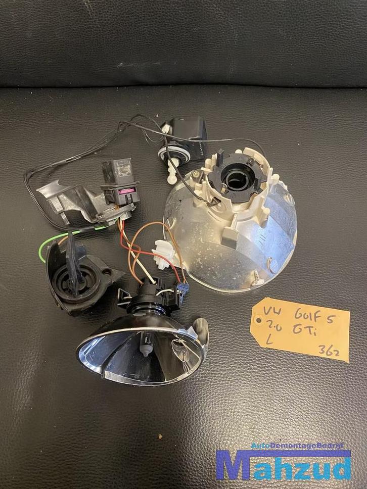 VW GOLF 5 Links koplamp kabel stelmotor onderdelen delen, Auto-onderdelen, Verlichting, Volkswagen, Gebruikt