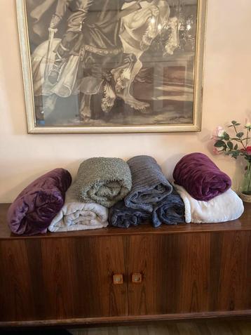 Set van 8 verschillende dekentjes, Enlèvement, Utilisé