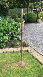 Metalen kaarshouder op voet voor in de tuin (120 cm), Ophalen, Gebruikt